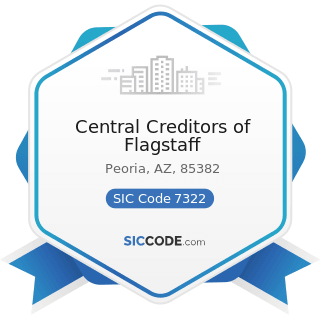 Central Creditors of Flagstaff - SIC Code 7322 - Adjustment and Collection Services