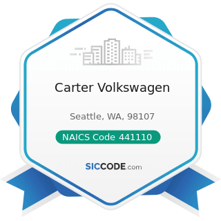 Carter Volkswagen - NAICS Code 441110 - New Car Dealers