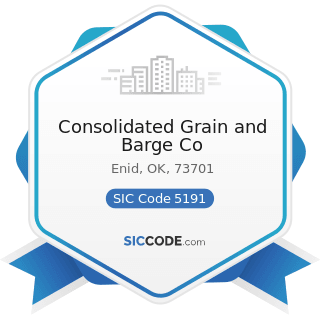 Consolidated Grain and Barge Co - SIC Code 5191 - Farm Supplies