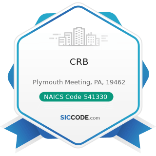 CRB - NAICS Code 541330 - Engineering Services