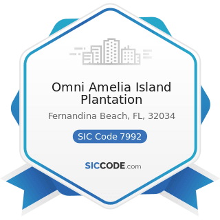 Omni Amelia Island Plantation - SIC Code 7992 - Public Golf Courses