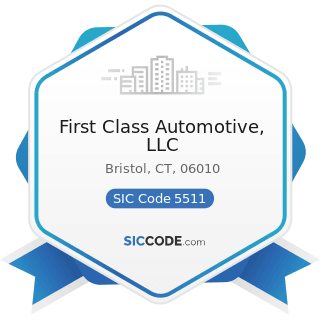 First Class Automotive, LLC - SIC Code 5511 - Motor Vehicle Dealers (New and Used)