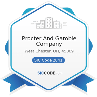 Procter And Gamble Company - SIC Code 2841 - Soap and Other Detergents, except Specialty Cleaners