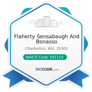 Flaherty Sensabaugh And Bonasso - NAICS Code 541110 - Offices of Lawyers