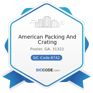 American Packing And Crating - SIC Code 8742 - Management Consulting Services