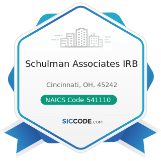 Schulman Associates IRB - NAICS Code 541110 - Offices of Lawyers