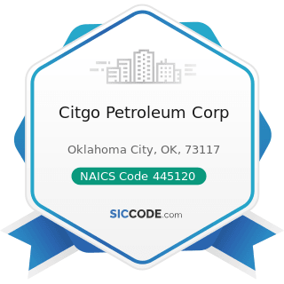 Citgo Petroleum Corp - NAICS Code 445120 - Convenience Stores