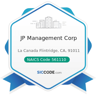 JP Management Corp - NAICS Code 561110 - Office Administrative Services