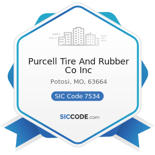 Purcell Tire And Rubber Co Inc - SIC Code 7534 - Tire Retreading and Repair Shops