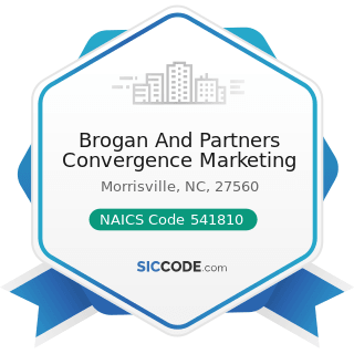 Brogan And Partners Convergence Marketing - NAICS Code 541810 - Advertising Agencies