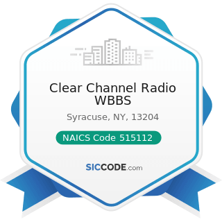 Clear Channel Radio WBBS - NAICS Code 515112 - Radio Stations