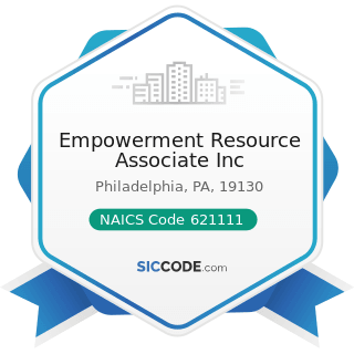 Empowerment Resource Associate Inc - NAICS Code 621111 - Offices of Physicians (except Mental...