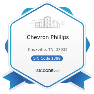 Chevron Phillips - SIC Code 1389 - Oil and Gas Field Services, Not Elsewhere Classified