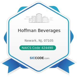 Hoffman Beverages - NAICS Code 424490 - Other Grocery and Related Products Merchant Wholesalers
