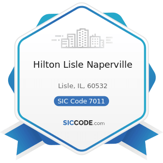 Hilton Lisle Naperville - SIC Code 7011 - Hotels and Motels
