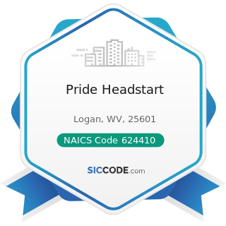Pride Headstart - NAICS Code 624410 - Child Care Services