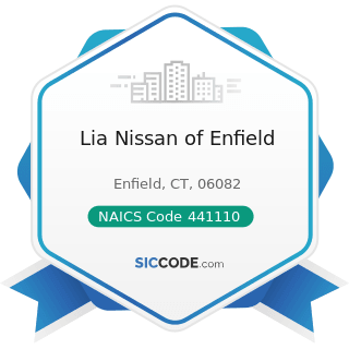 Lia Nissan of Enfield - NAICS Code 441110 - New Car Dealers