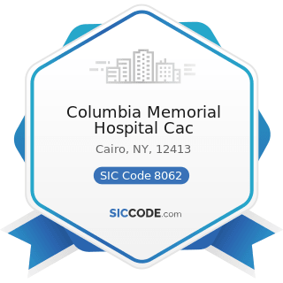 Columbia Memorial Hospital Cac - SIC Code 8062 - General Medical and Surgical Hospitals