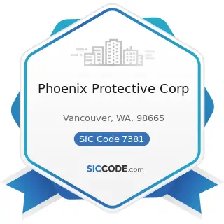 Phoenix Protective Corp - SIC Code 7381 - Detective, Guard, and Armored Car Services
