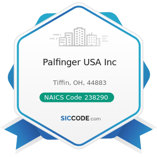 Palfinger USA Inc - NAICS Code 238290 - Other Building Equipment Contractors