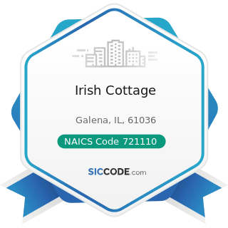 Irish Cottage - NAICS Code 721110 - Hotels (except Casino Hotels) and Motels