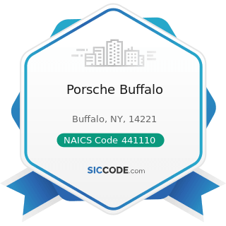 Porsche Buffalo - NAICS Code 441110 - New Car Dealers