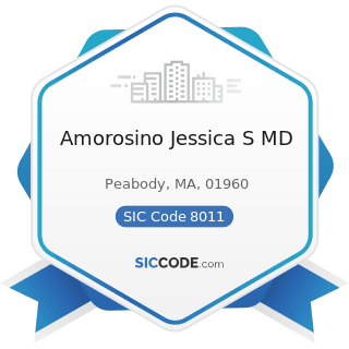 Amorosino Jessica S MD - SIC Code 8011 - Offices and Clinics of Doctors of Medicine