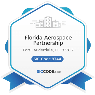 Florida Aerospace Partnership - SIC Code 8744 - Facilities Support Management Services