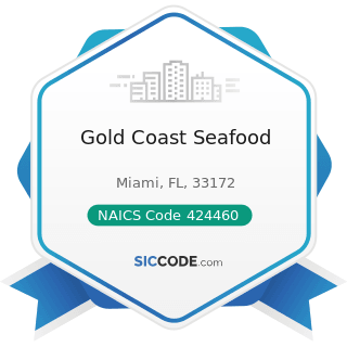 Gold Coast Seafood - NAICS Code 424460 - Fish and Seafood Merchant Wholesalers