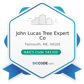 John Lucas Tree Expert Co - NAICS Code 541320 - Landscape Architectural Services