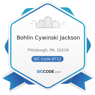 Bohlin Cywinski Jackson - SIC Code 8712 - Architectural Services