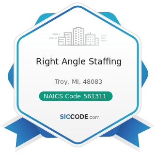 Right Angle Staffing - NAICS Code 561311 - Employment Placement Agencies