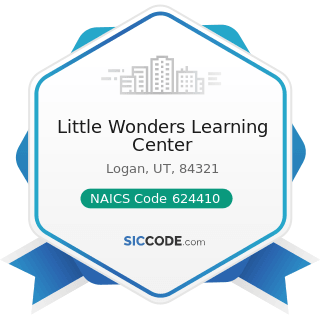Little Wonders Learning Center - NAICS Code 624410 - Child Care Services