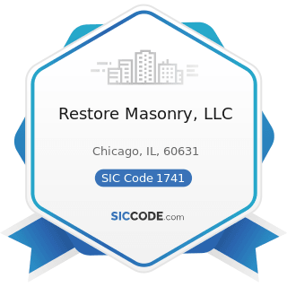 Restore Masonry, LLC - SIC Code 1741 - Masonry, Stone Setting, and Other Stone Work
