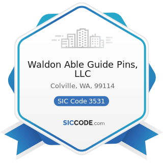 Waldon Able Guide Pins, LLC - SIC Code 3531 - Construction Machinery and Equipment