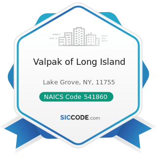 Valpak of Long Island - NAICS Code 541860 - Direct Mail Advertising