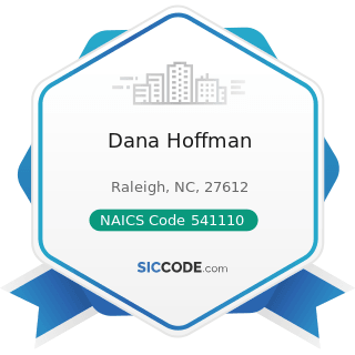 Dana Hoffman - NAICS Code 541110 - Offices of Lawyers
