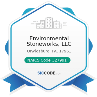 Environmental Stoneworks, LLC - NAICS Code 327991 - Cut Stone and Stone Product Manufacturing