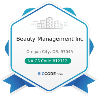 Beauty Management Inc - NAICS Code 812112 - Beauty Salons