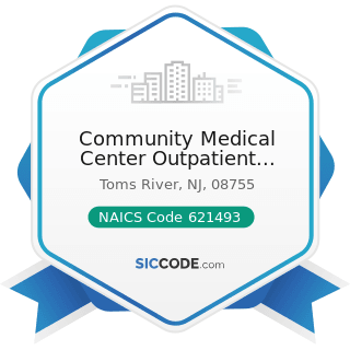 Community Medical Center Outpatient Laboratory Toms River - NAICS Code 621493 - Freestanding...