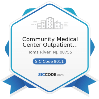Community Medical Center Outpatient Laboratory Toms River - SIC Code 8011 - Offices and Clinics...
