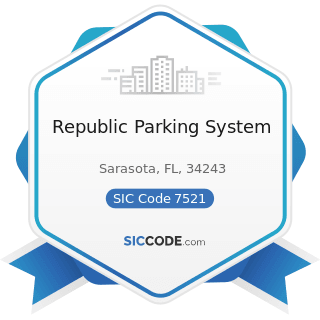 Republic Parking System - SIC Code 7521 - Automobile Parking