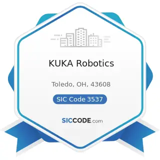 KUKA Robotics - SIC Code 3537 - Industrial Trucks, Tractors, Trailers, and Stackers