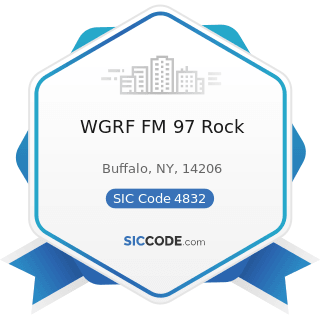 WGRF FM 97 Rock - SIC Code 4832 - Radio Broadcasting Stations