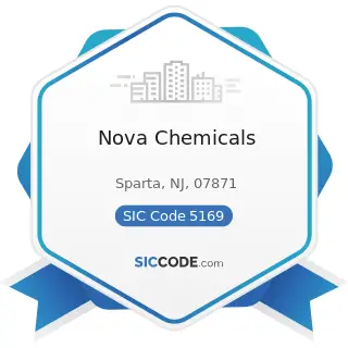 Nova Chemicals - SIC Code 5169 - Chemicals and Allied Products, Not Elsewhere Classified