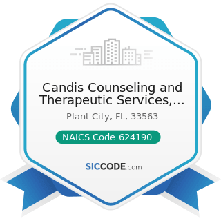 Candis Counseling and Therapeutic Services, LLC - NAICS Code 624190 - Other Individual and...