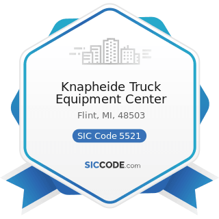 Knapheide Truck Equipment Center - SIC Code 5521 - Motor Vehicle Dealers (Used Only)