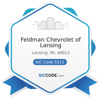 Feldman Chevrolet of Lansing - SIC Code 5511 - Motor Vehicle Dealers (New and Used)