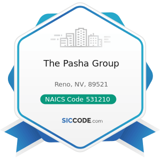 The Pasha Group - NAICS Code 531210 - Offices of Real Estate Agents and Brokers