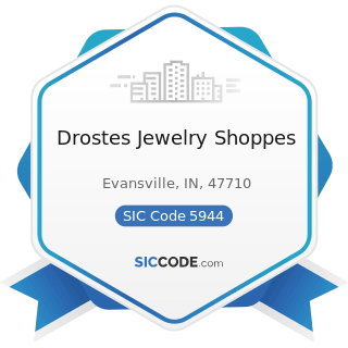 Drostes Jewelry Shoppes - SIC Code 5944 - Jewelry Stores